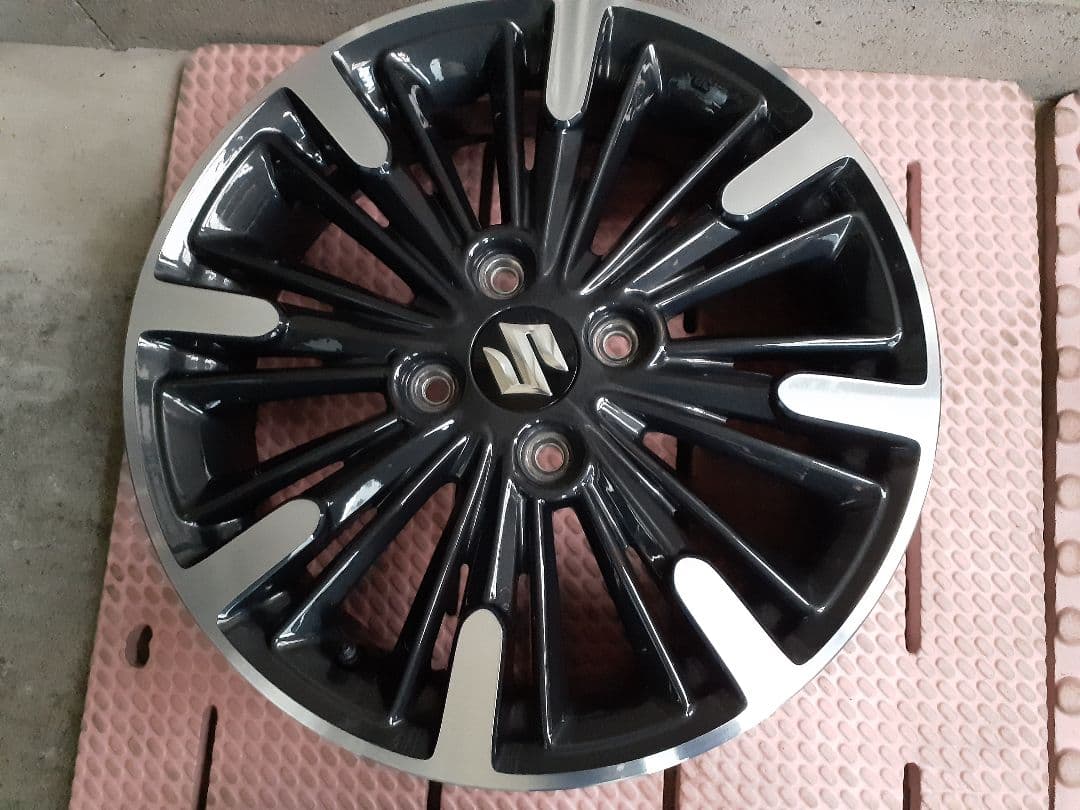 スペーシア純正 15in 4.5J 純正カスタム　② 　2本セット　美品