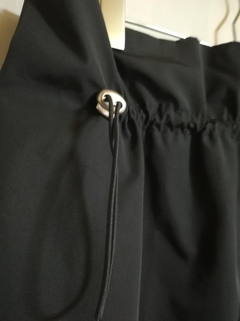 新品 DOUBLE STANDARD CLOTHING ドロストフレアスカート黒