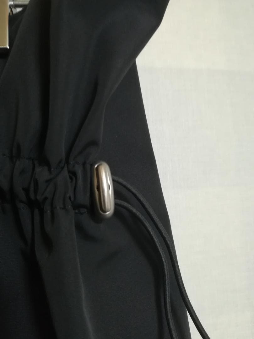 新品 DOUBLE STANDARD CLOTHING ドロストフレアスカート黒