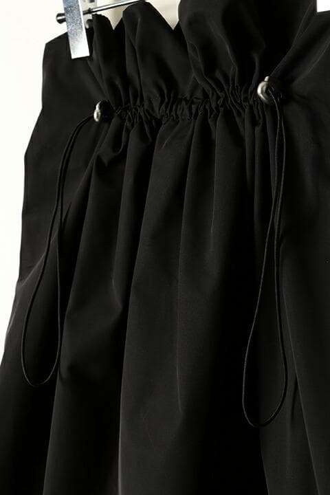 新品 DOUBLE STANDARD CLOTHING ドロストフレアスカート黒