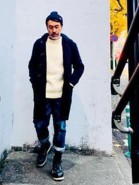 【USED】John UNDERCOVER　グランジダッフルコート　14AW