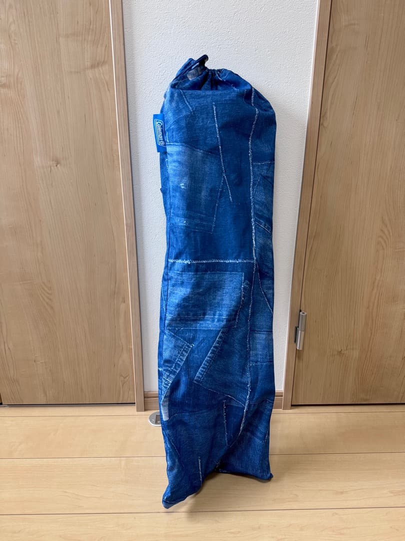 Coleman Indigo Label IL レイチェア デニム 収納袋付き