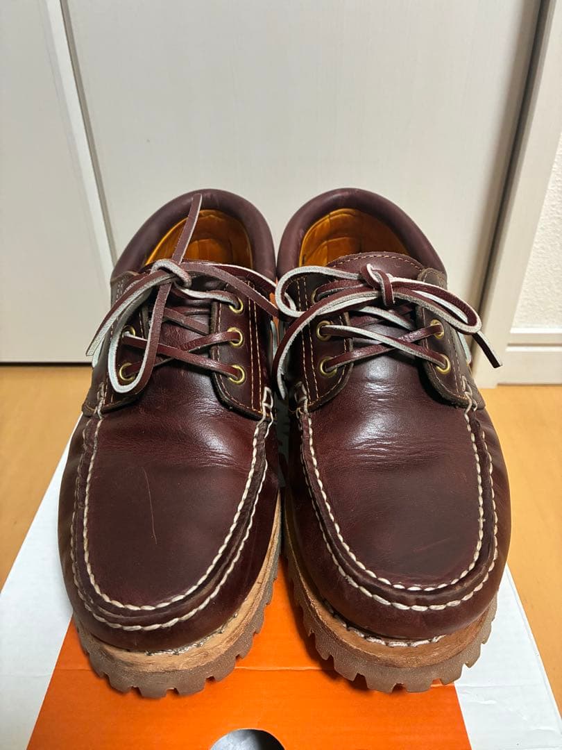 靴 TIMBERLAND HS3EYE LUG 50009-648 BURGUNDY