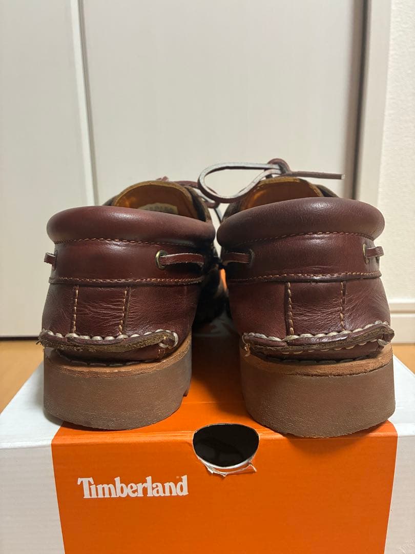靴 TIMBERLAND HS3EYE LUG 50009-648 BURGUNDY