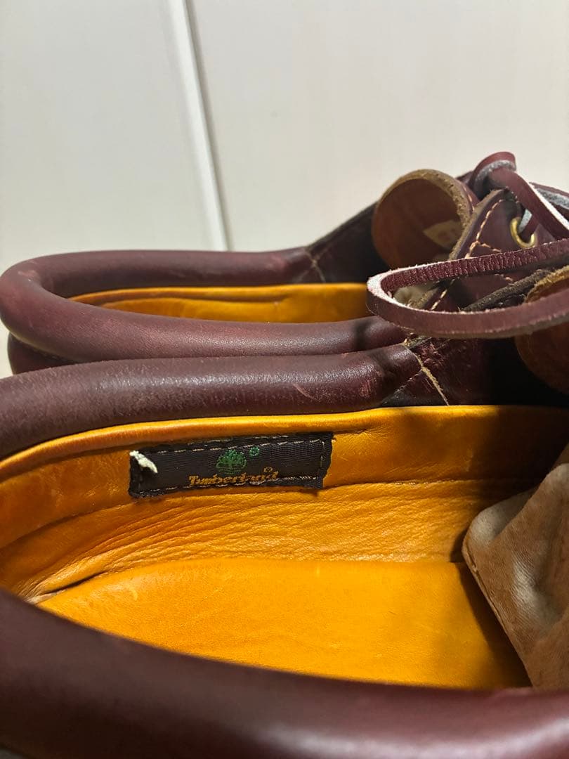 靴 TIMBERLAND HS3EYE LUG 50009-648 BURGUNDY