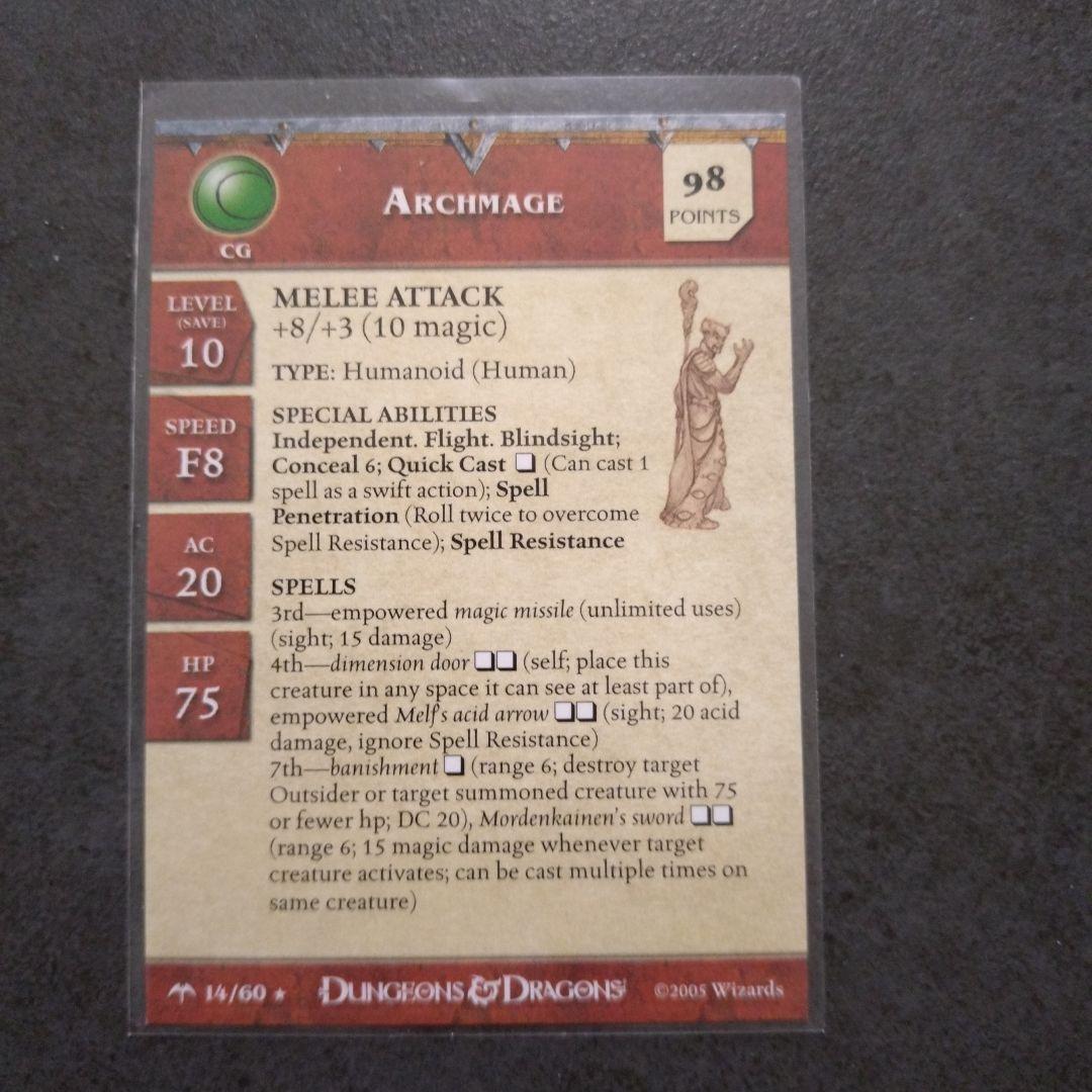ダンジョンズ&ドラゴンズ　ミニチュアセット　Dungeons&Dragons