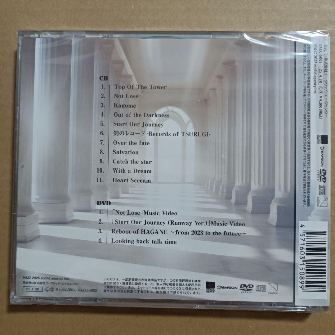 HAGANE CD TOP OF THE TOWER 初回盤 + 生写真4枚