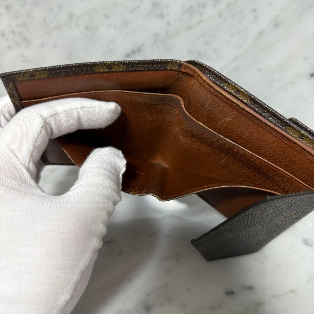 80s LOUIS VUITTON ルイヴィトン 三つ折財布 モノグラム