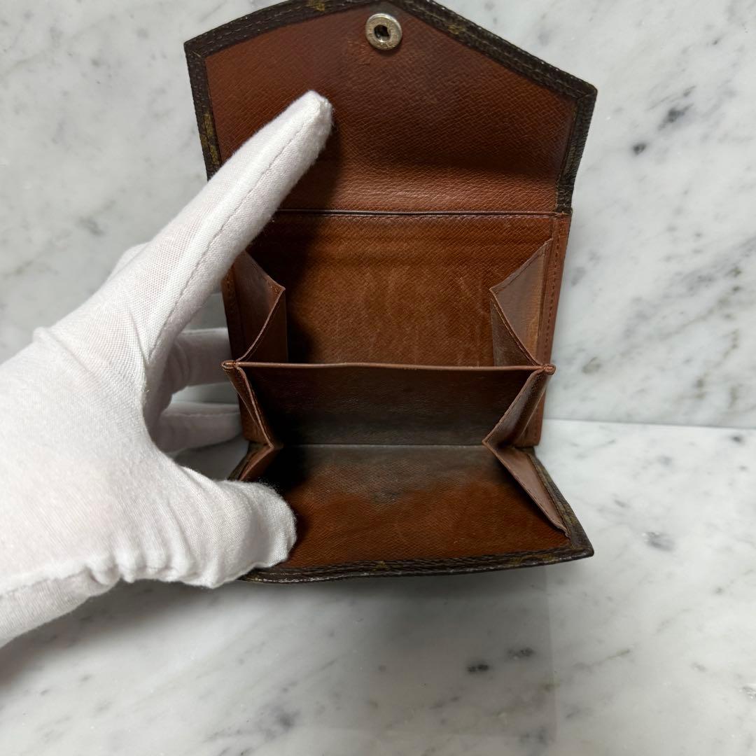 80s LOUIS VUITTON ルイヴィトン 三つ折財布 モノグラム