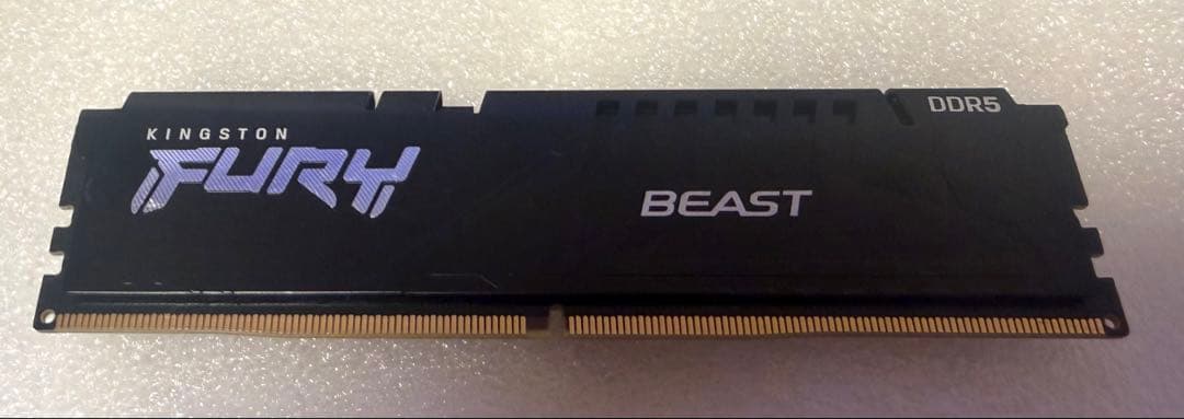 メモリー Kingston FURY Beast DDR5 16GB 6000MT/s