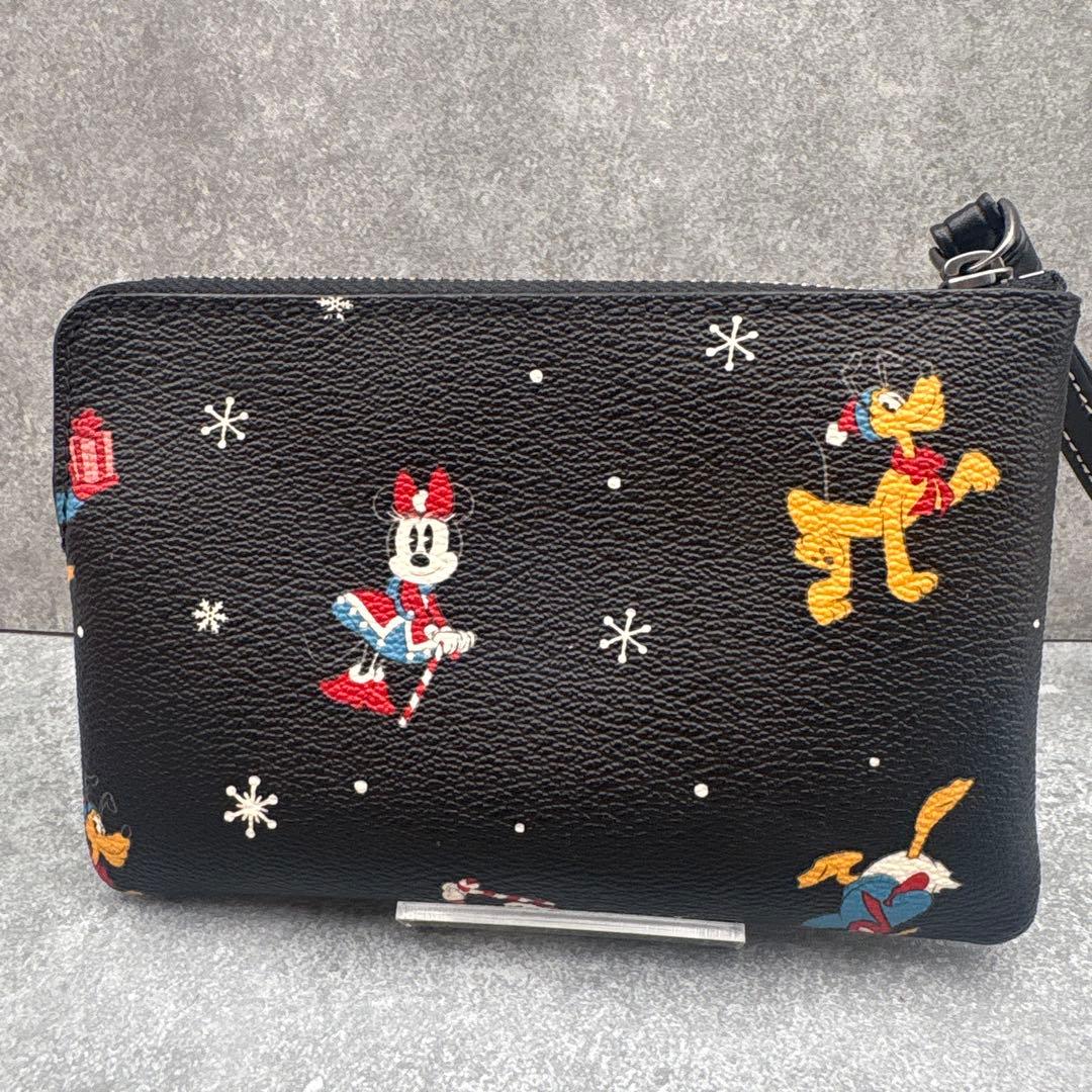 coachディズニー　パスケース　ケース　ミッキー　限定商品
