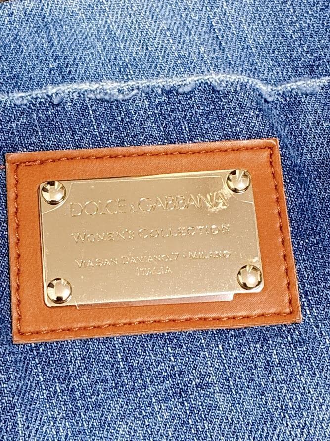 【新品 タグ付き】ドルチェ＆ガッバーナ ダメージ デニム パンツ 38