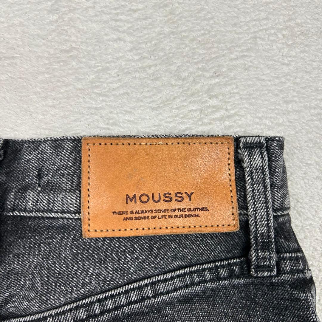 人気モデル♡MOUSSY MVS BLACK FLARE DENIM PANTS