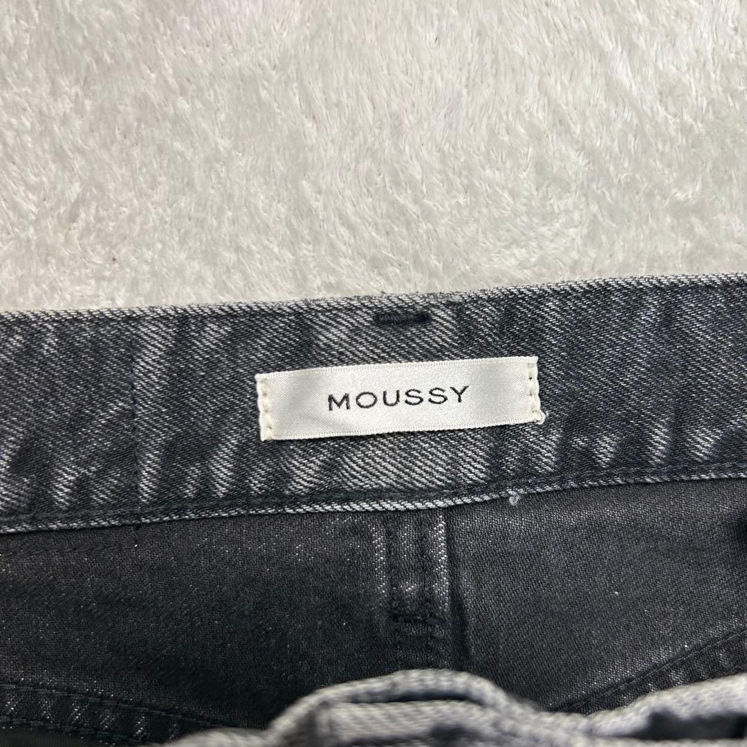 人気モデル♡MOUSSY MVS BLACK FLARE DENIM PANTS