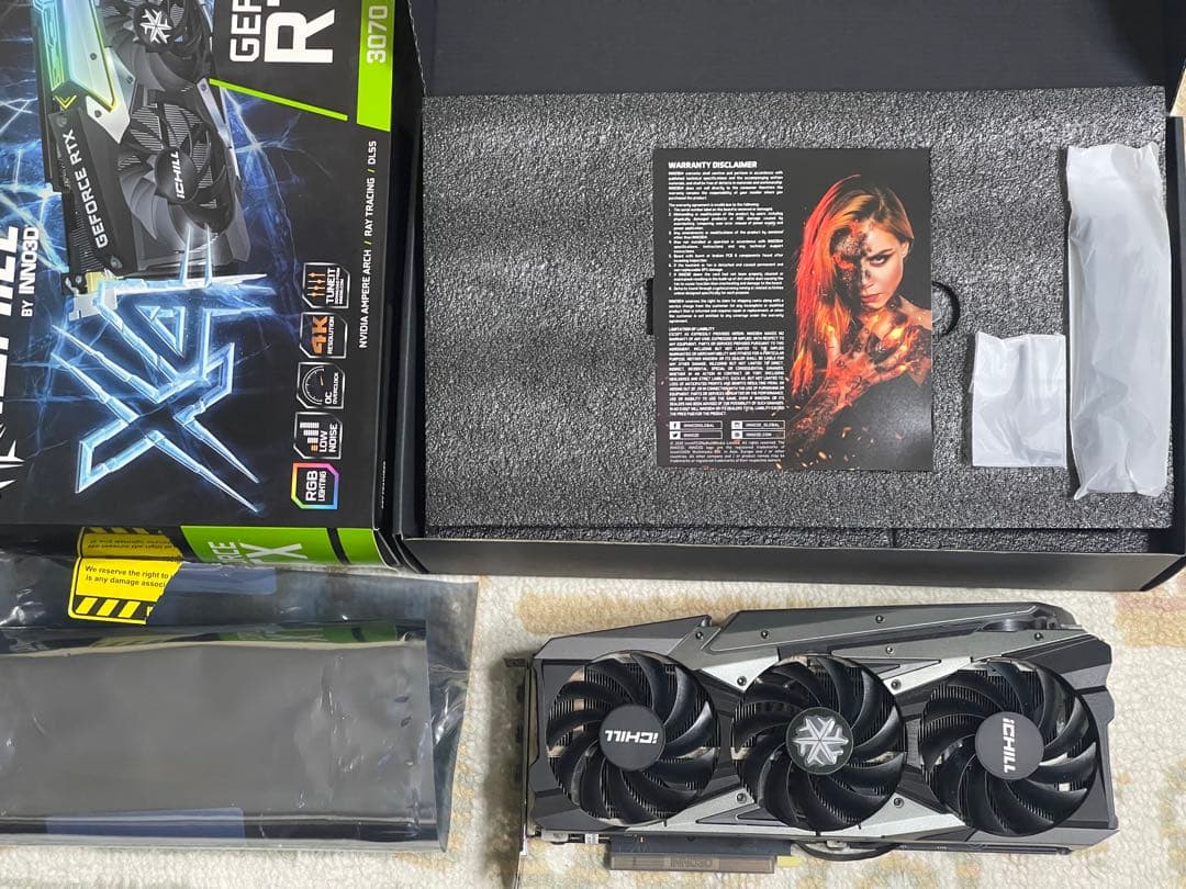 ち*ゃ様 O*E様 iCHILL GeForce RTX 3070 8GB