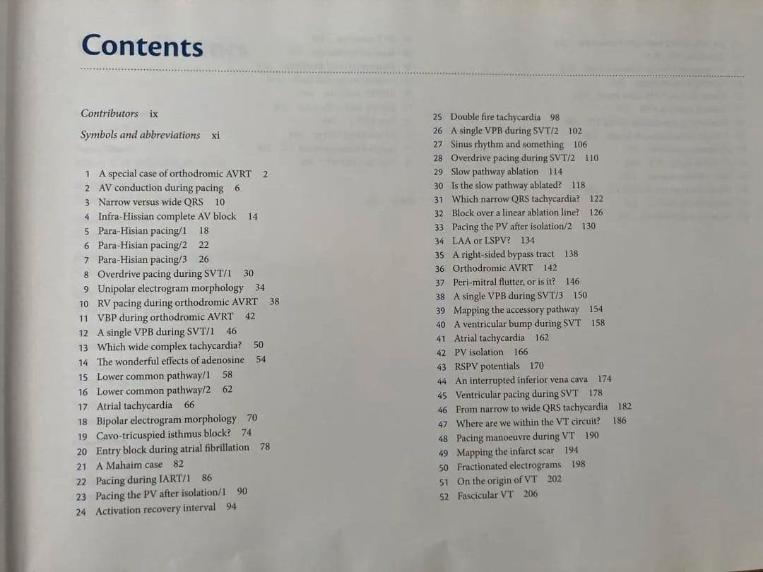 アブレーション EPS問題集 洋書
