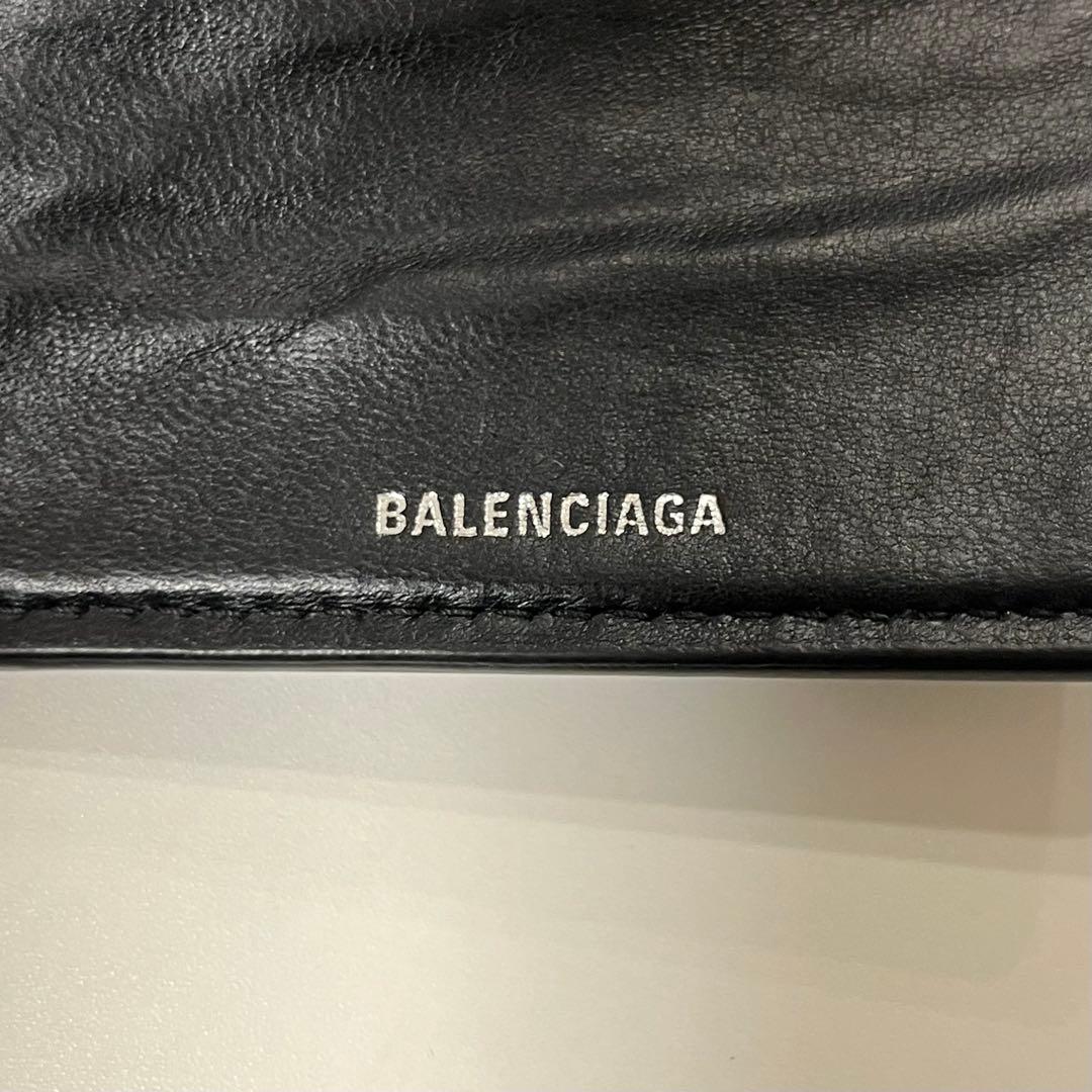 小物 BALENCIAGA 601387 BB Compact Wallet