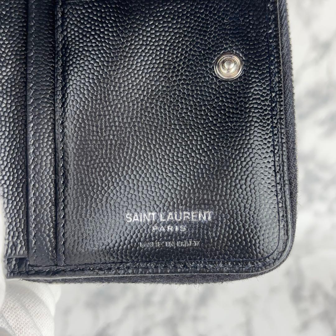 97 SAINT LAURENT サンローラン 二つ折り財布