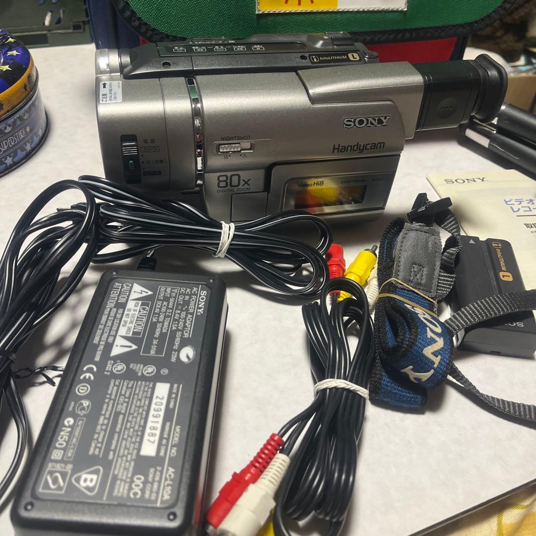 動作品　SONY VideoHi8Handycam CCD-TRV80 ⑨