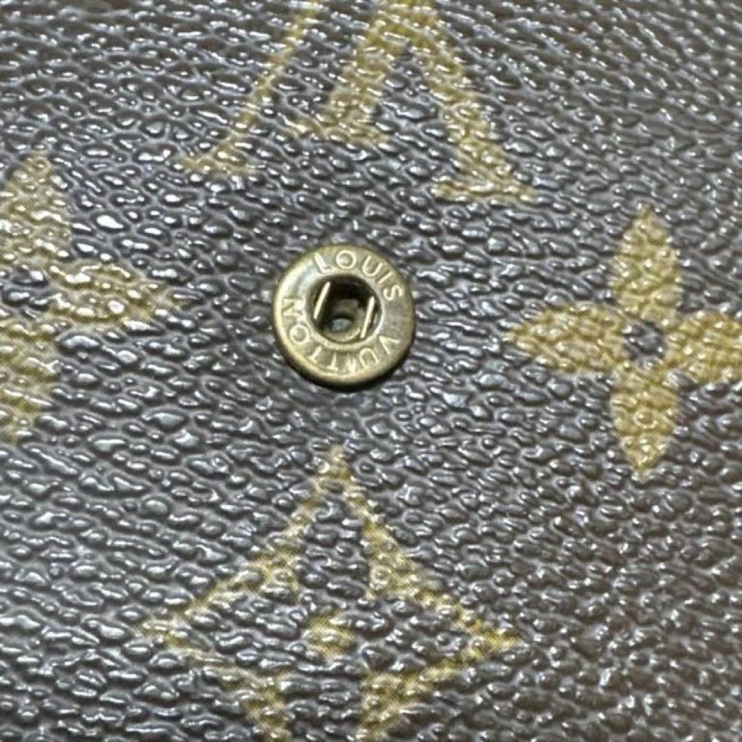 ⑤★在庫セール/良品 ♪モノグラム Wホック折財布