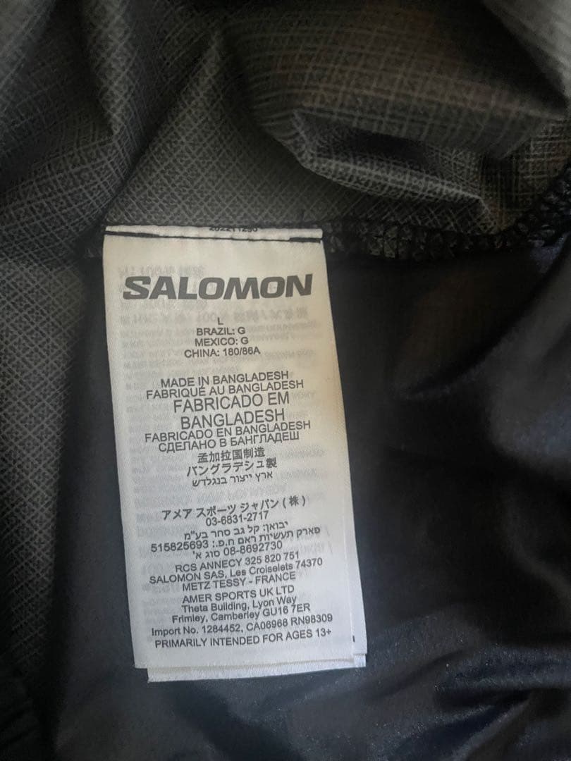 n*e様 SALOMON BONATTI WATERPROOF Size L