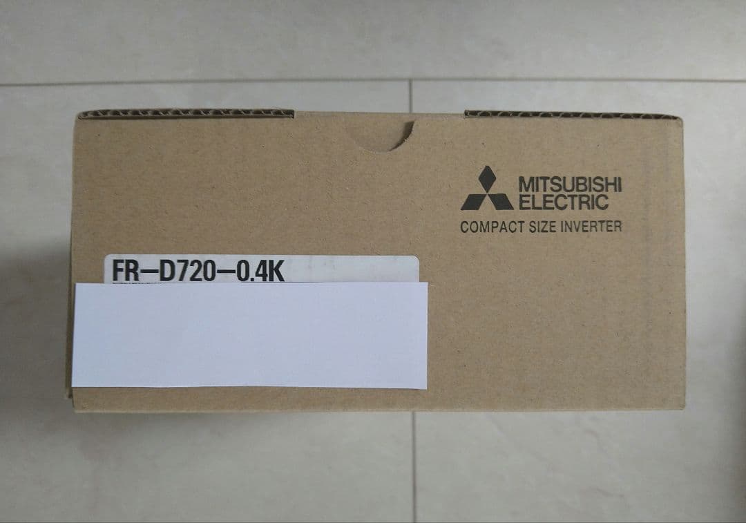 【新品未開封】三菱電機インバータ FR-D720-0.4K
