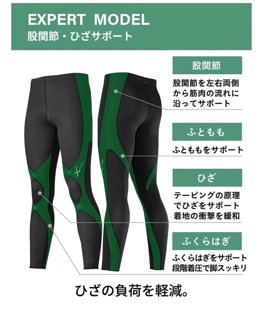 [CW-X] Mサイズ　スポーツタイツ クール HXY269 エキスパートモデル