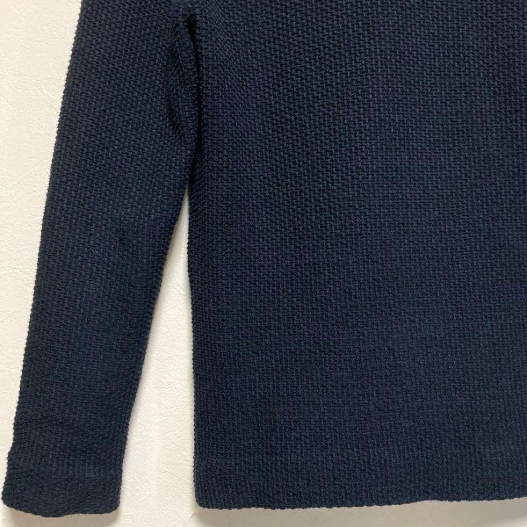 美品 JOSEPH HOMME ミックスコットン テーラードジャケット ネイビー