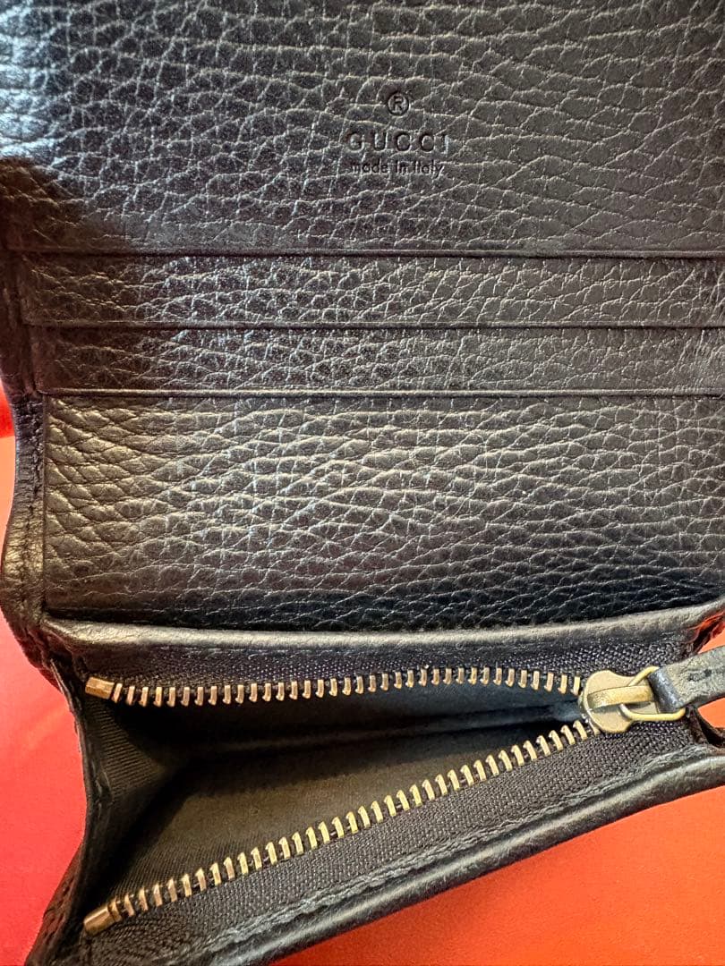 GUCCI 二つ折りミニウォレット