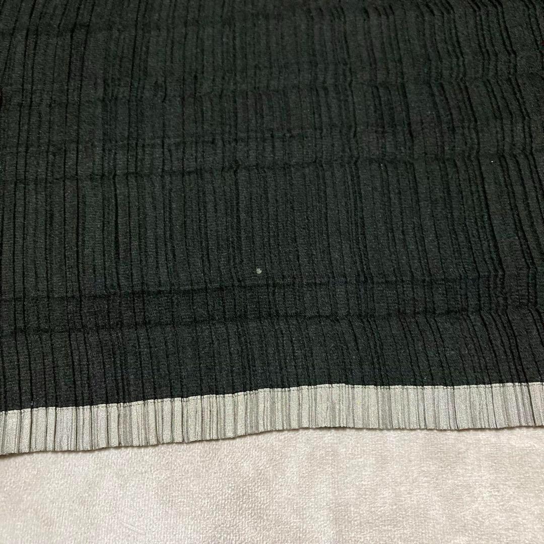 イッセイミヤケ　ISSEY MIYAKE　ノースリーブワンピース　プリーツ　M