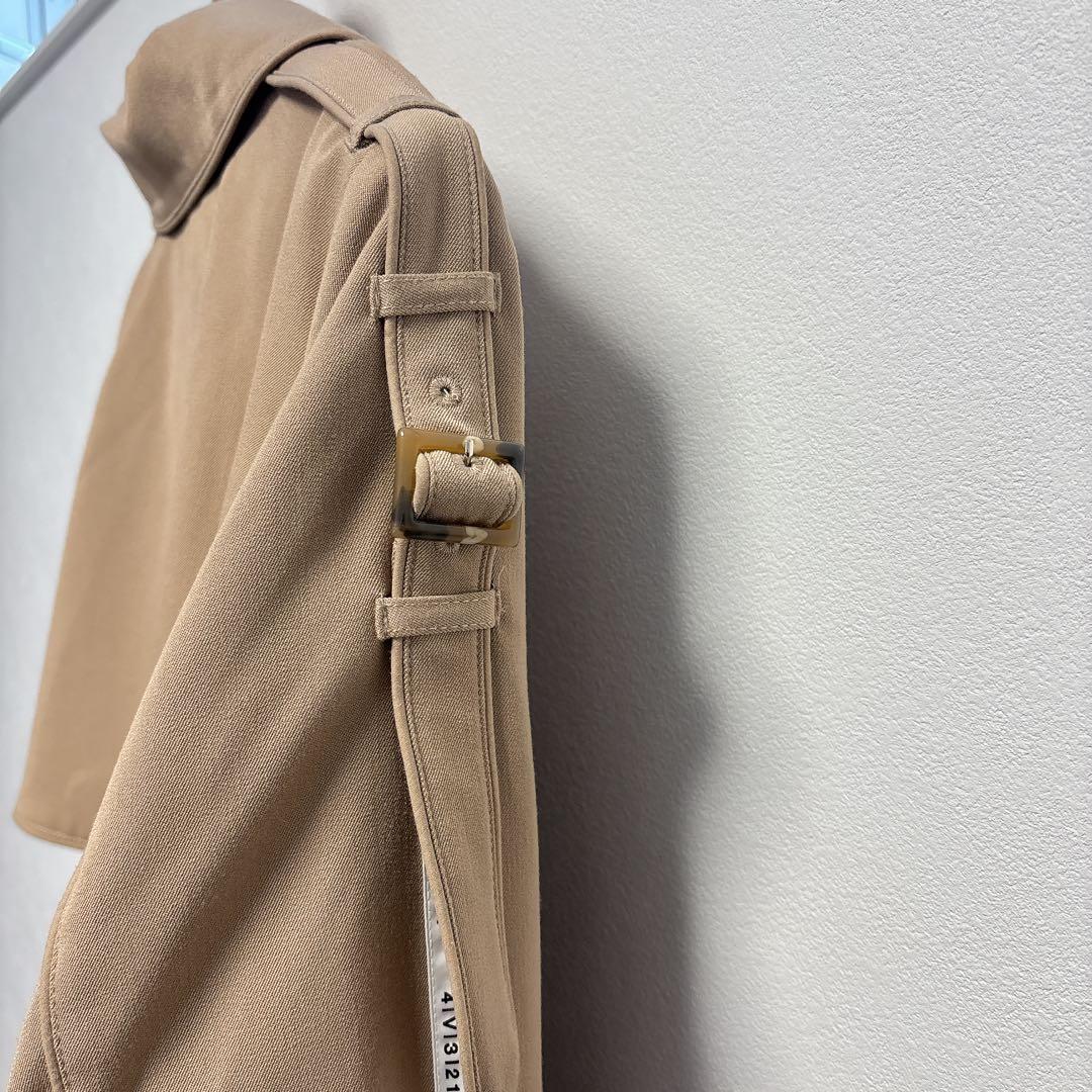 【AMERI】PASS CODE LINE COAT ロング トレンチ 春コート