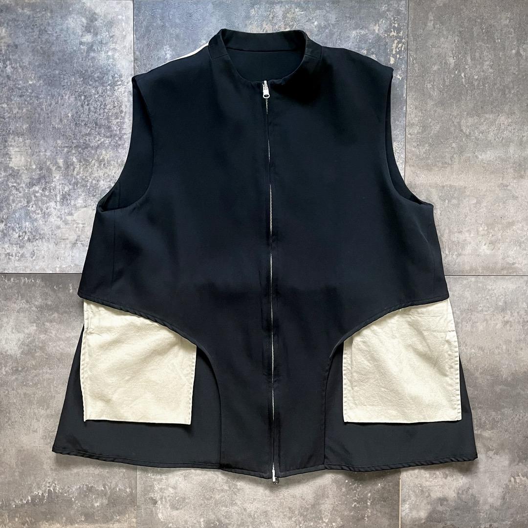 omar afridi “atelier vest” 20ss 黒 ウール