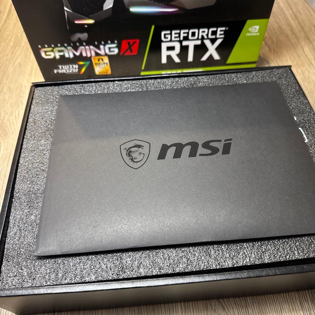 グラフィックボード・グラボ・ビデオカード MSI GeForce RTX 2060 SUPER GAMING X