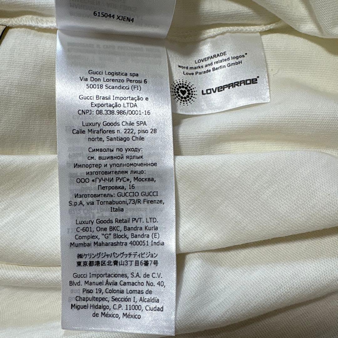 GUCCI LOVE PARADEスパンコールTシャツ