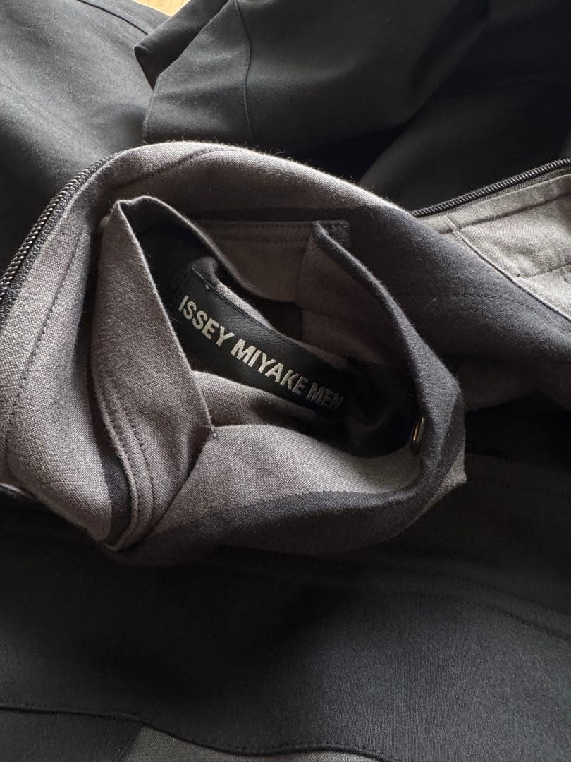 【ISSEY MIYAKE MEN】STRIPE HEXAHEDRON COAT