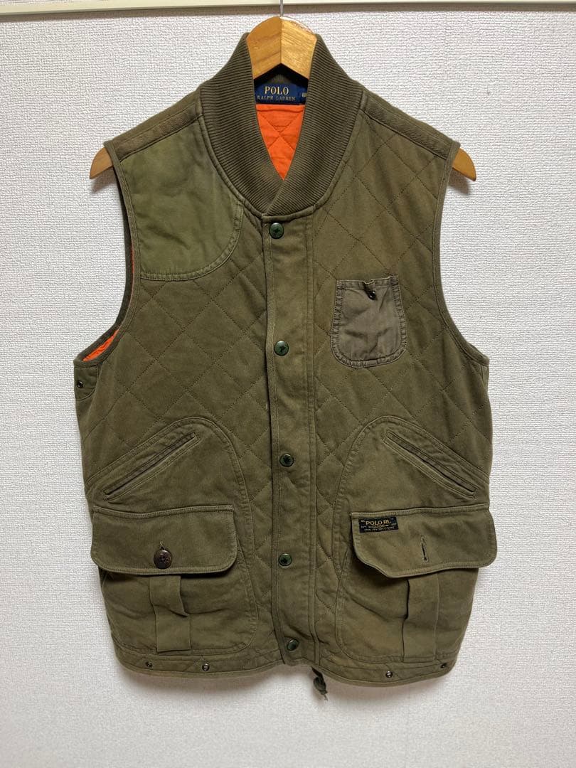 POLO RALPH LAUREN キルティングベスト L