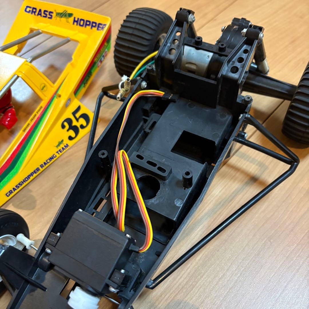 最終価格★ タミヤ 1/10 電動RC グラスホッパー ボディー サーボ付
