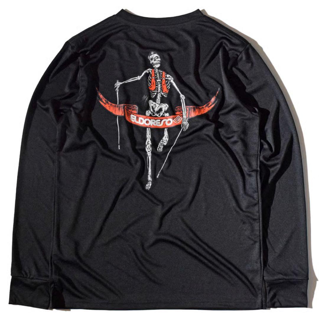 ELDORESO エルドレッソ ボーンマン Tシャツ 未使用品　サイズMブラック