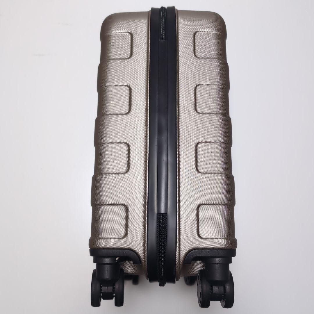 未使用級　無印良品 キャリーケース 19L　ベージュ 機内持込