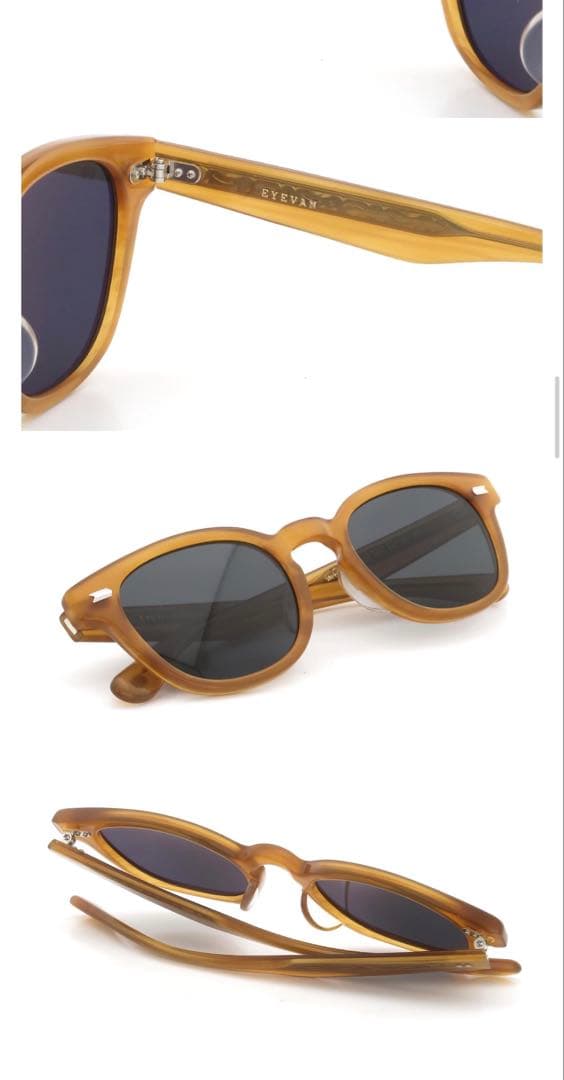 専用 EYEVAN Webb 51 SUN-MOR 偏光サングラス アイヴァン