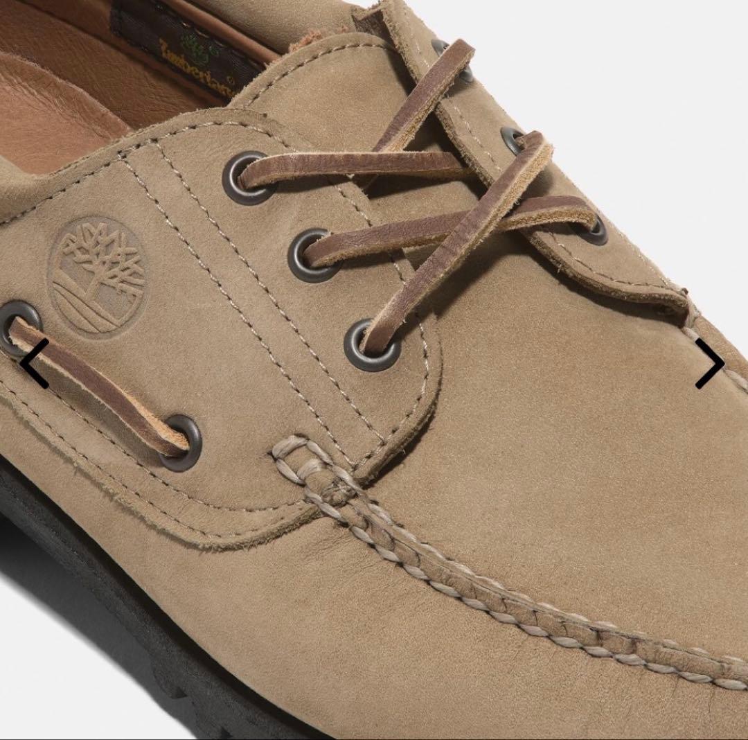 【希少】ティンバーランドTimberland 3eye　デッキシューズグレージュ