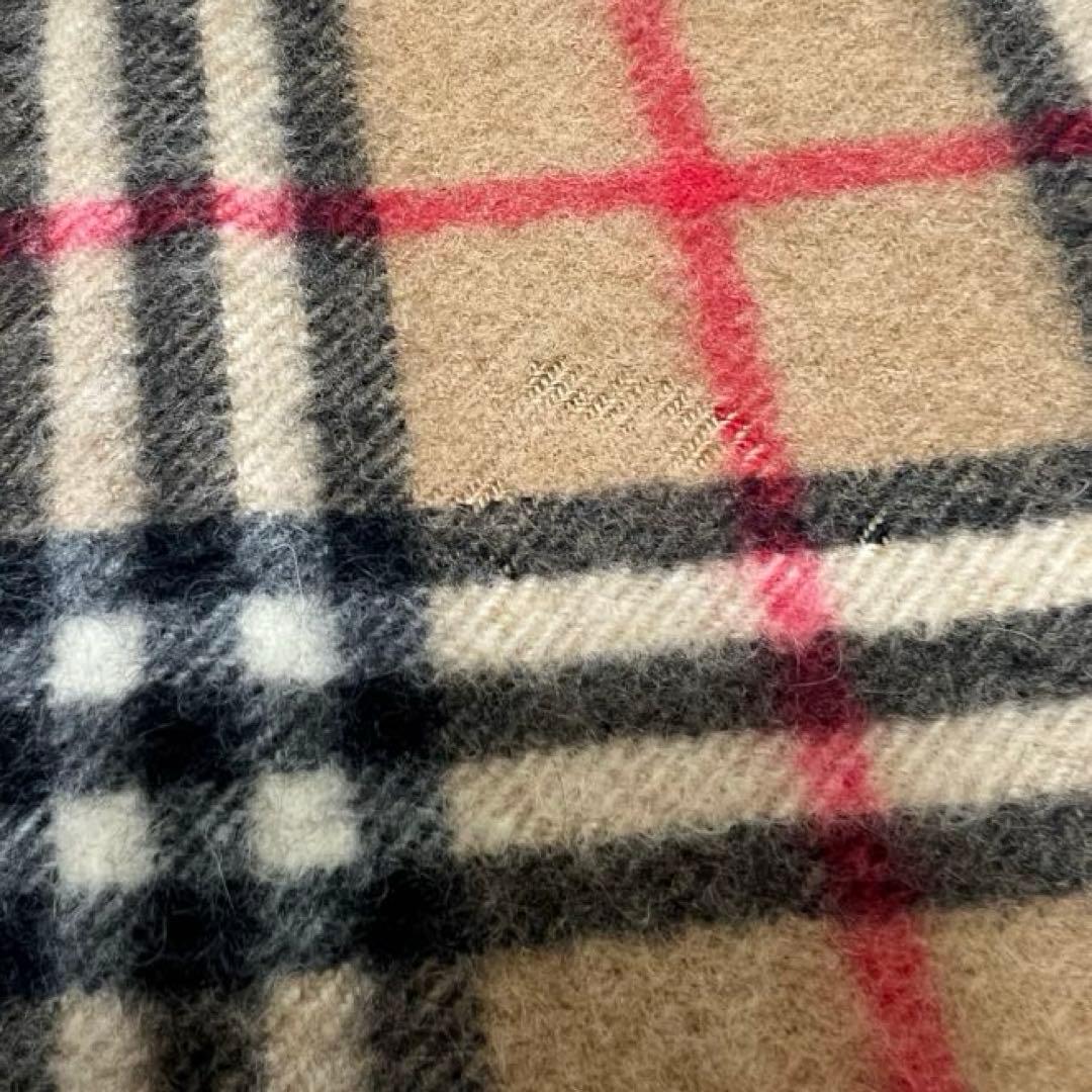 ヴィンテージ✨Burberry's カシミヤ100% マフラー　スコットランド製