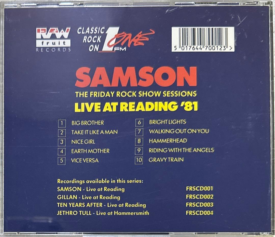 SAMSON / サムソン / LIVE AT READING '81