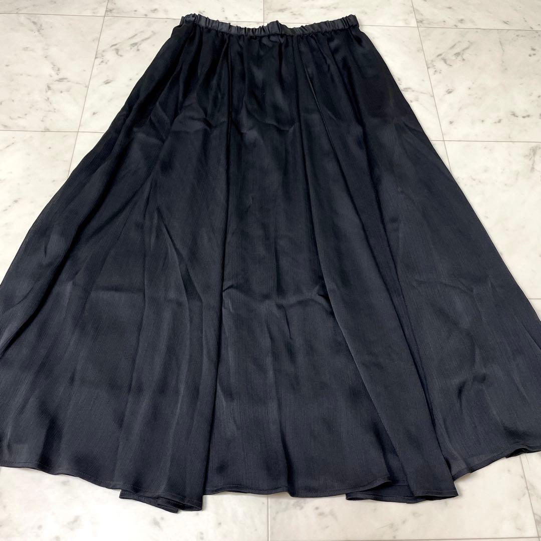 専用【新品未使用】23区 23AW洗える クレープシフォン フレア スカート