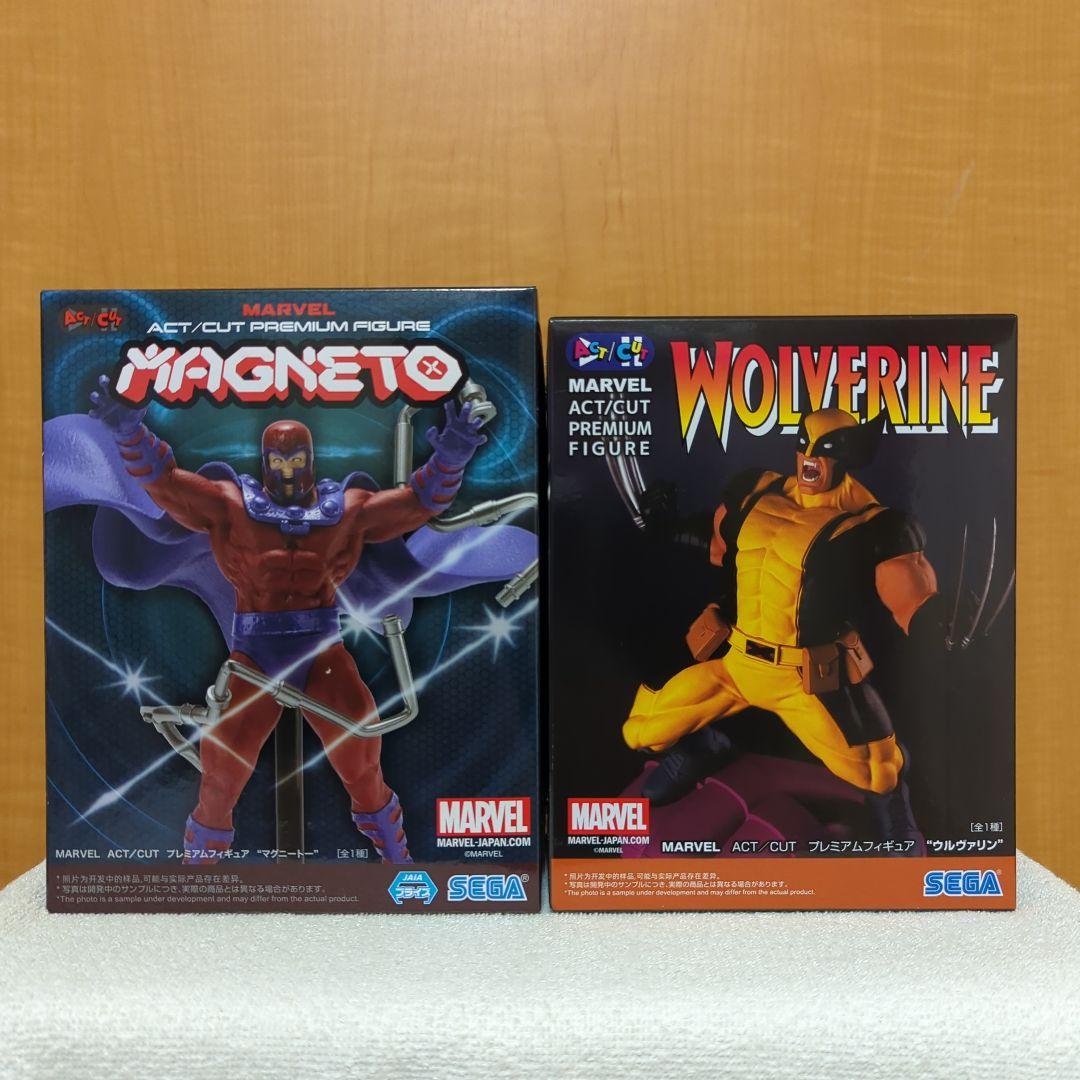 MARVEL　マーベル　ACT/CUT　プレミアムフィギュア　6種　おまけ付き