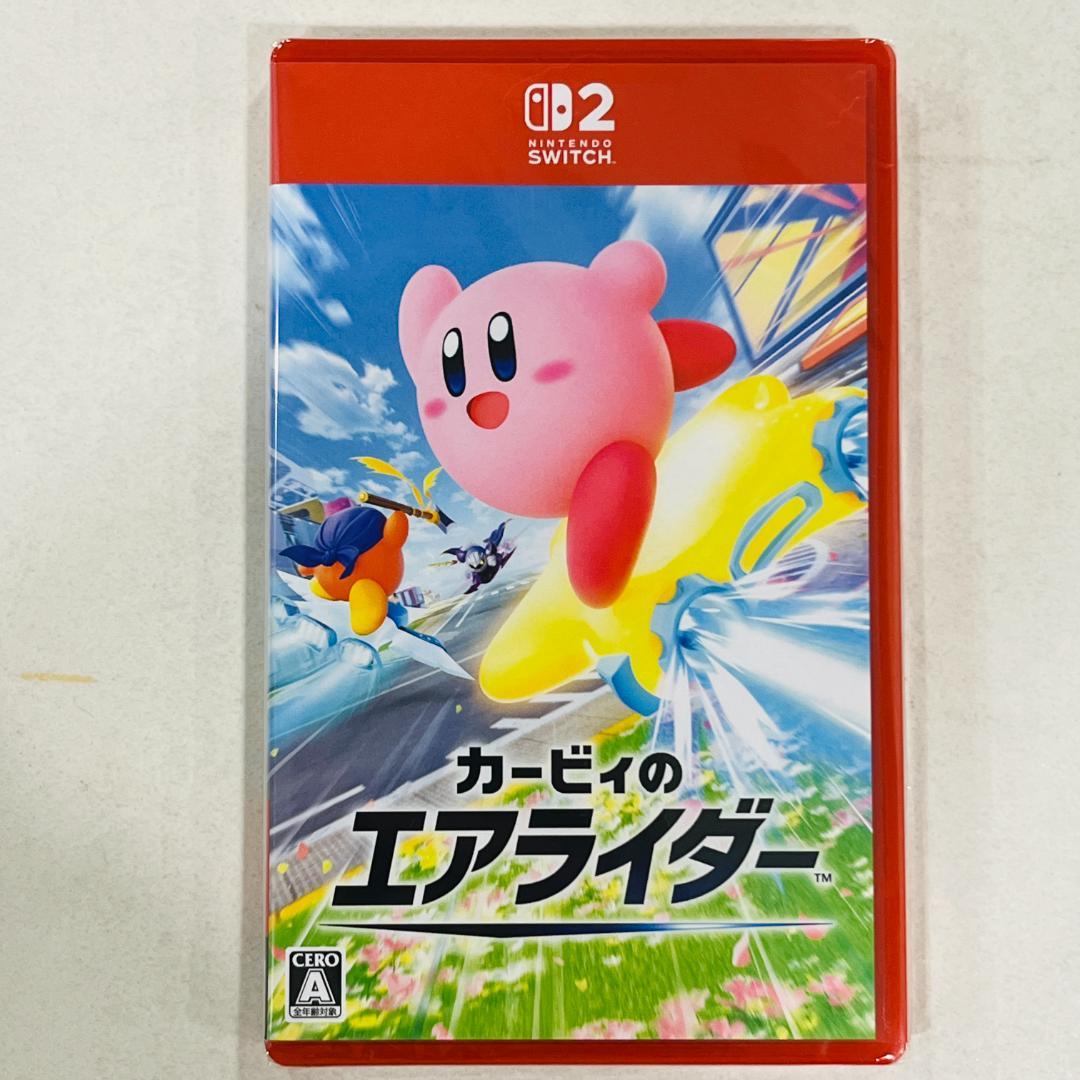 新品未開封 Switch2 カービィのエアライダー 特典ステッカー付き