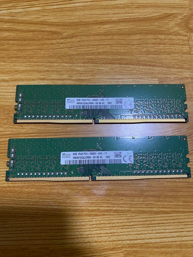 SK hynix 8GB PC4-2666V 2枚セット