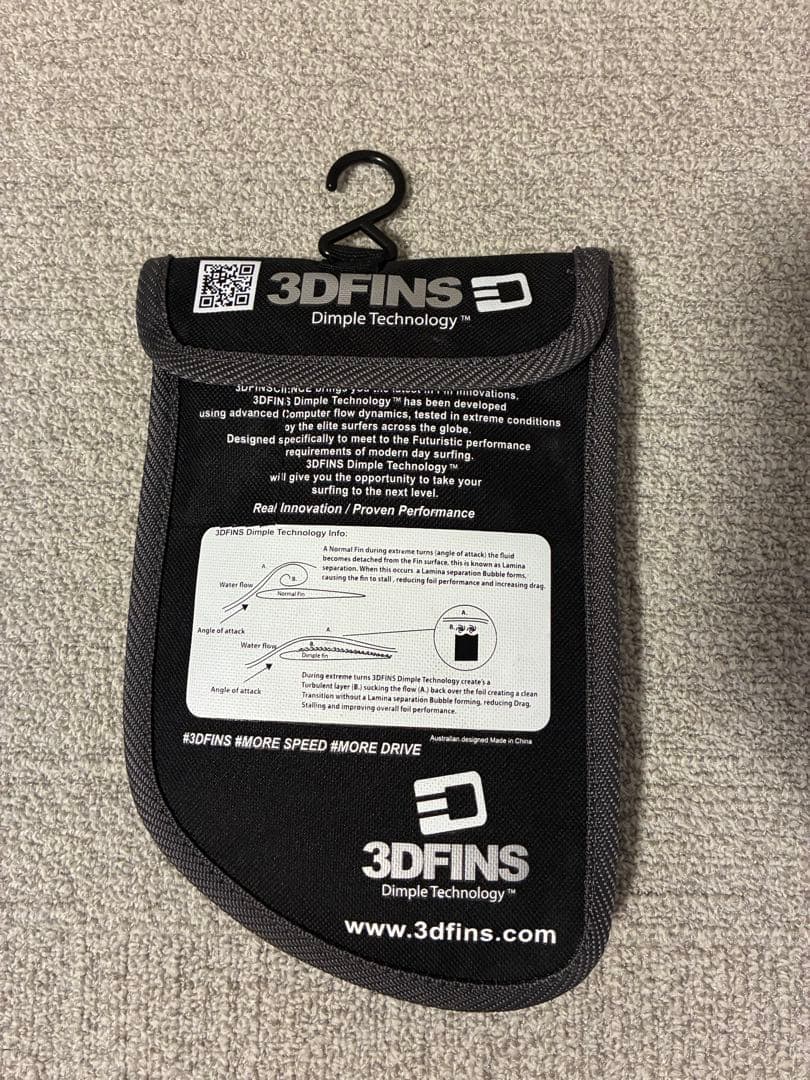 サーフィン・ボディボード JOB 3DFINS FCS2