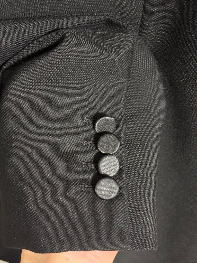 07AW Dior homme スモーキングジャケット ブラック