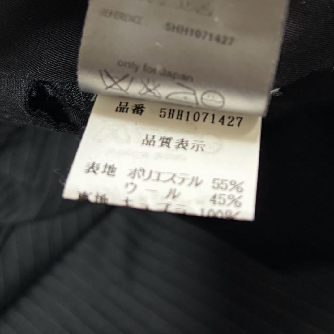 Dior HOMME 05AW チューブジャケット セットアップ ストライプ 黒